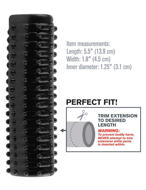 Fantasy X-TENSIONS Rękaw stymulująca Pleasure Sleeve Dark