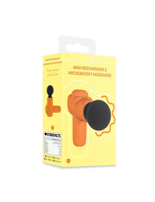 Mini Rechargable Microboost Massager - Orange