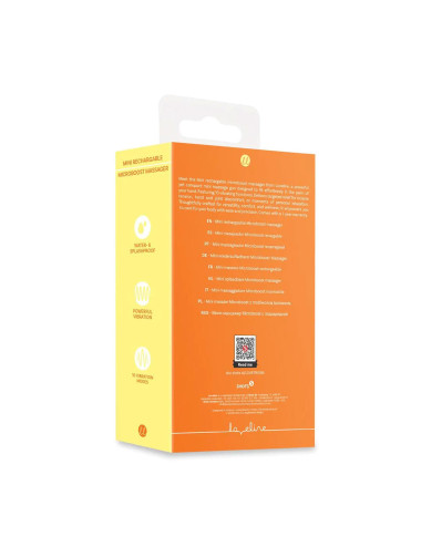Mini Rechargable Microboost Massager - Orange