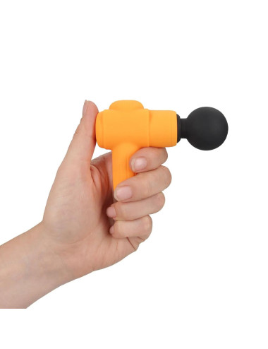 Mini Rechargable Microboost Massager - Orange