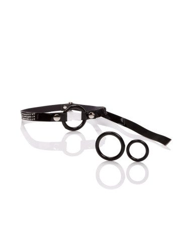 Open Ring Gag Black