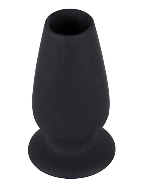 Plug analny silikonowy Tunnel M – z korkiem, 10 cm