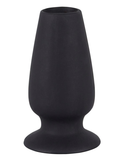 Plug analny silikonowy Tunnel M – z korkiem, 10 cm