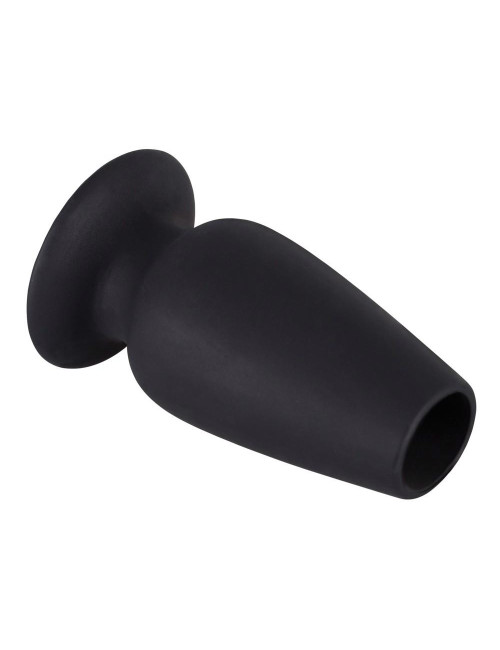 Plug analny silikonowy Tunnel M – z korkiem, 10 cm