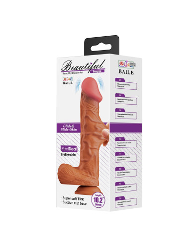 BAILE - Realistic Dildo Buraq 9,4" Multi-Mpeed