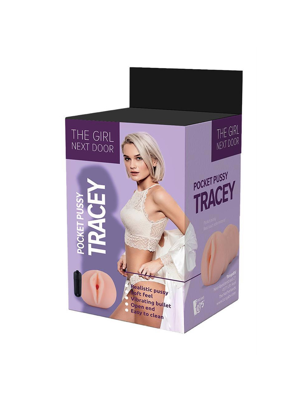 THE GIRL NEXT DOOR TRACEY - Zabawki Waginy Z Wibracją, Pocket Stroker TPE