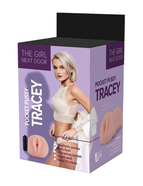 THE GIRL NEXT DOOR TRACEY - Zabawki Waginy Z Wibracją, Pocket Stroker TPE