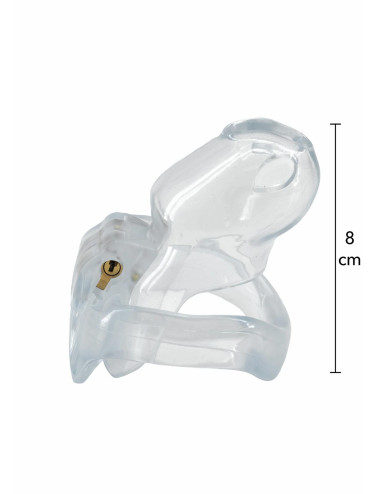 Clear Control Cock Cage Regular