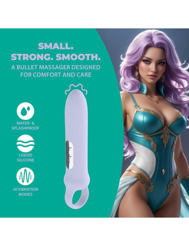 Vibrating Loop Grip - Lavender