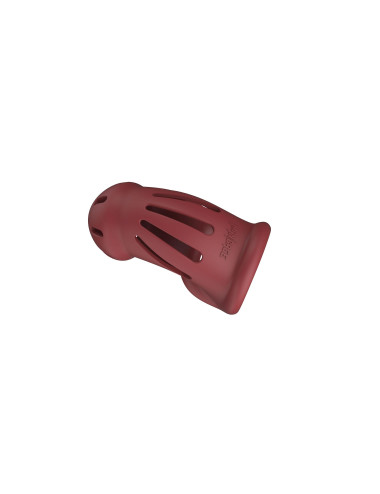Model 28 - Ultra Soft Silicone Chastity Cage - Red