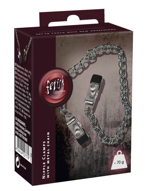 Boob Chain + Nipple Clamps SX