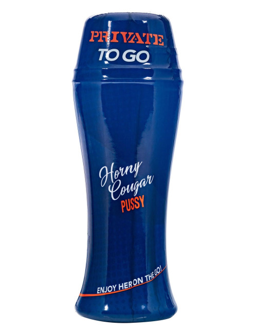 Horny Cougar To Go Light - Przenośny Masturbator, Zabawki Erotystyczne, Realistyczna Tekstura Waginy