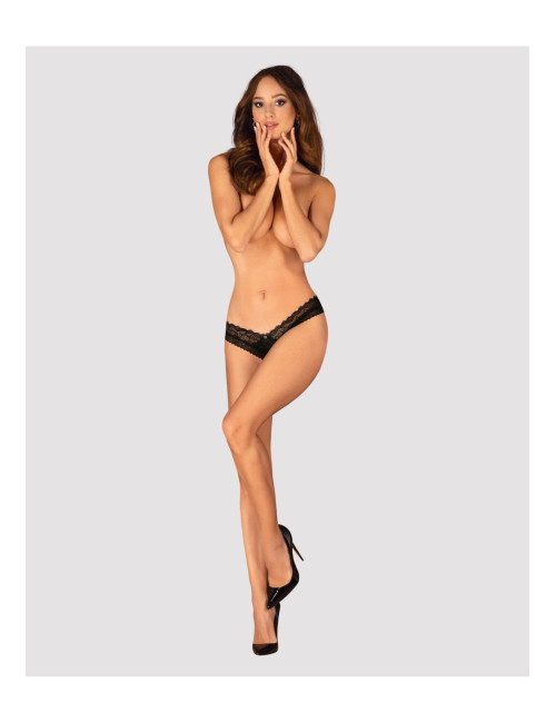 Obsessive Medilla Otwarte Stringi M/L