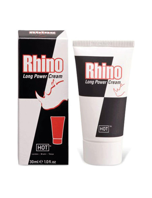 Rhino Long Power Cream 30ml – Afrodyzjaki dla mężczyzn, opóźnienie wytrysku