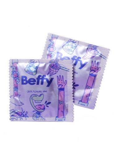 Beffy Oral Dam 2pcs Natural