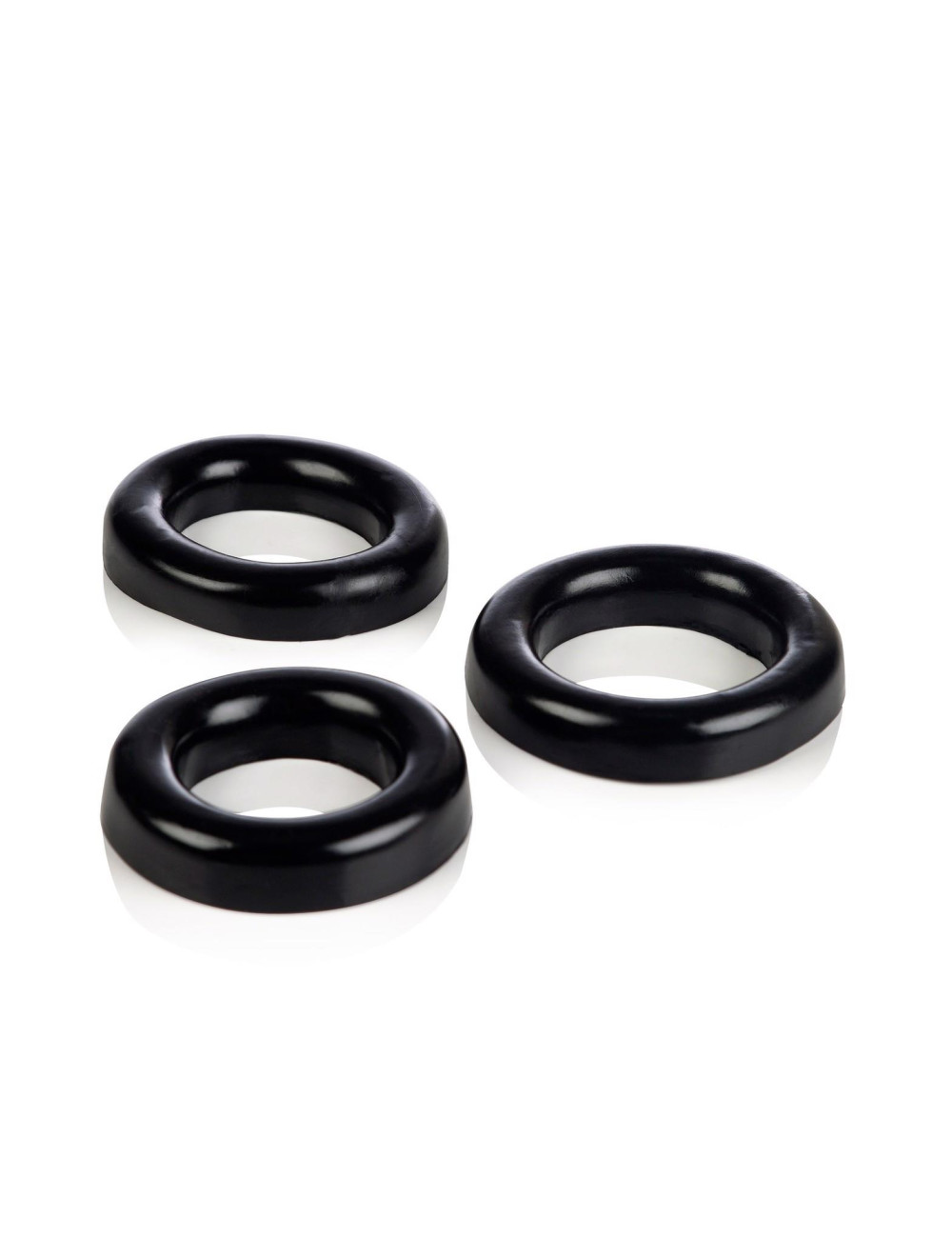 Calexotics Zestaw 3 Pierścieni Erektcyjnych Czarne