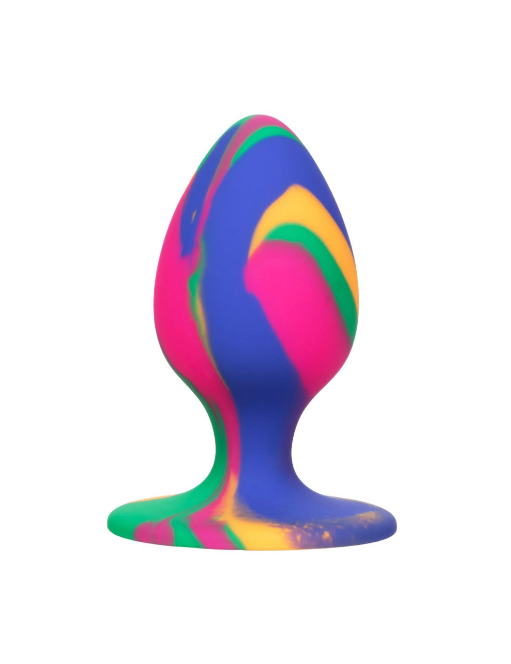 Calexotics Kolorowy Kork Analny Cheeky Medium Tie-Dye