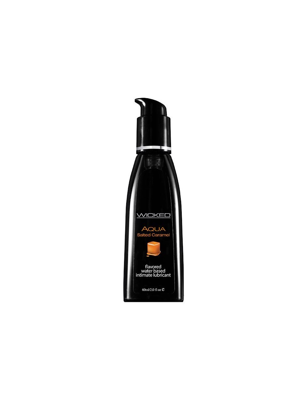 WICKED AQUA SALTED CARAMEL FLAVORED - Afrodyzjaki Żel Smakowy na Bazie Wody 60ml