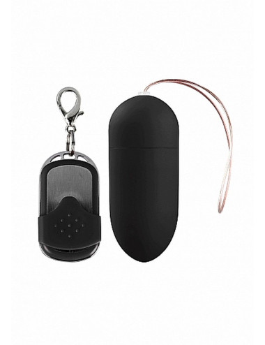 10 Speed Remote Vibrating Egg - Big - Black