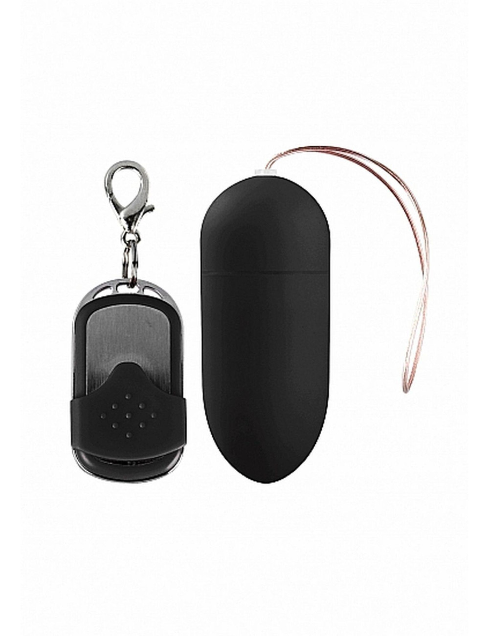 10 Speed Remote Vibrating Egg - Big - Black