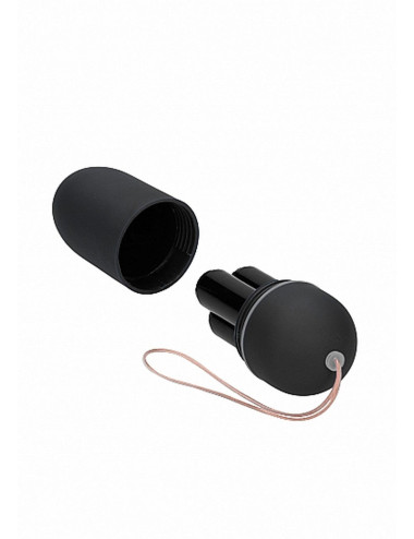10 Speed Remote Vibrating Egg - Big - Black