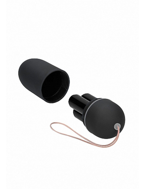 10 Speed Remote Vibrating Egg - Big - Black