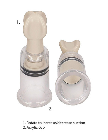 Nipple Suction Set Small - Transparent