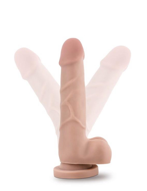 DR. SKIN Realistyczne Dildo Basic 7 Flesh - Zabawki Erotyczne