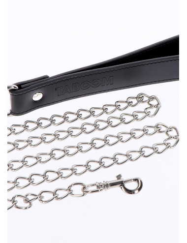 Chain Leash Black