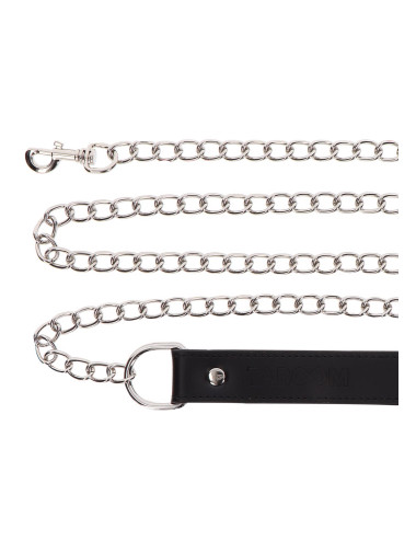Chain Leash Black