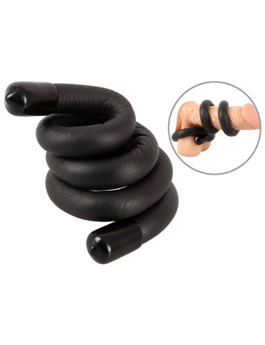 BK bendable cock & ball ring