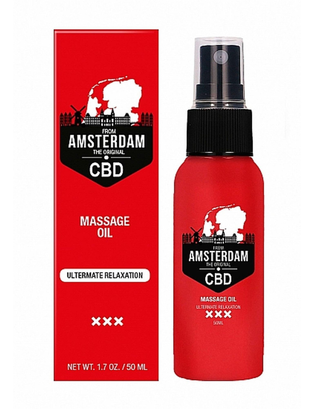 Original CBD from Amsterdam - Massage Oil - 50 ml