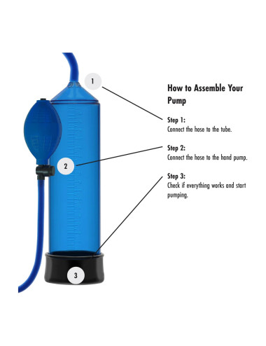 Starter Penis Pump Blue