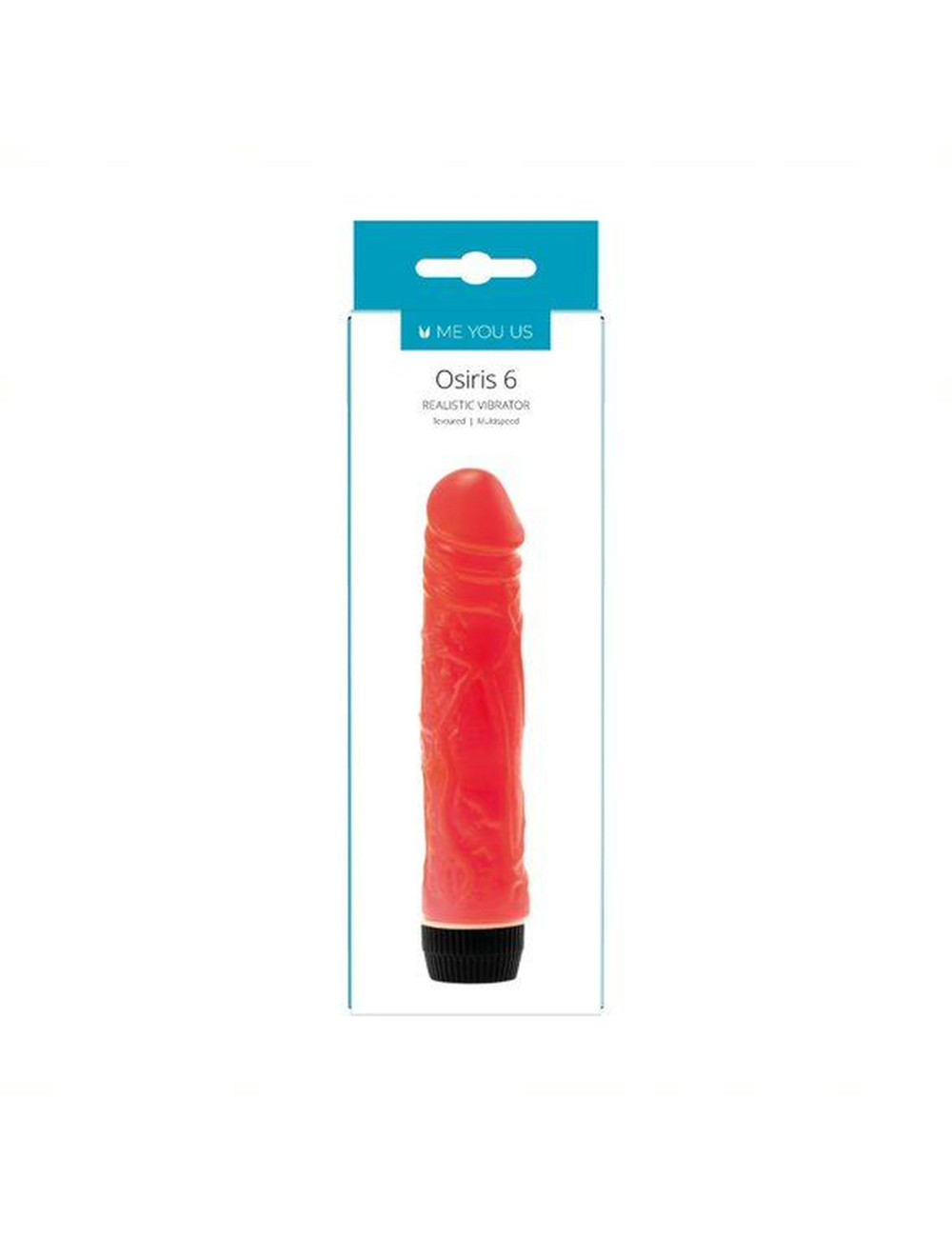 Wibrator Żelowy Osiris 6 Me You Us – Realistyczny, Pink