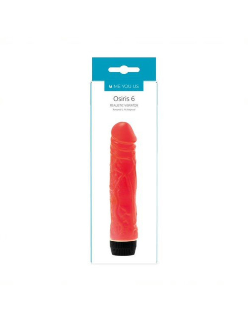 Wibrator Żelowy Osiris 6 Me You Us – Realistyczny, Pink