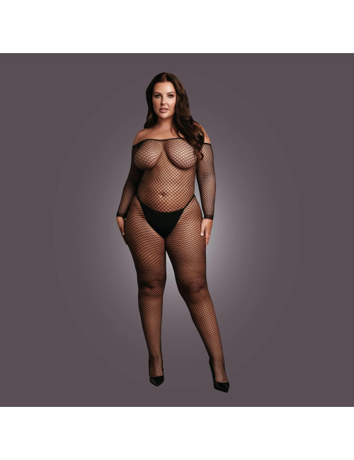 Le Désir Bodystocking z Siateczki z Otwartym Krokiem