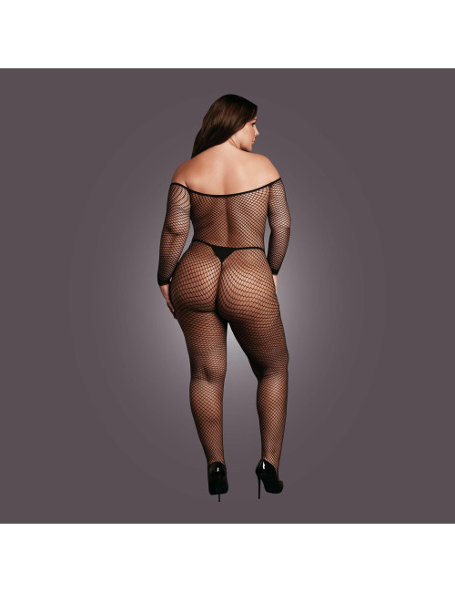 Le Désir Bodystocking z Siateczki z Otwartym Krokiem