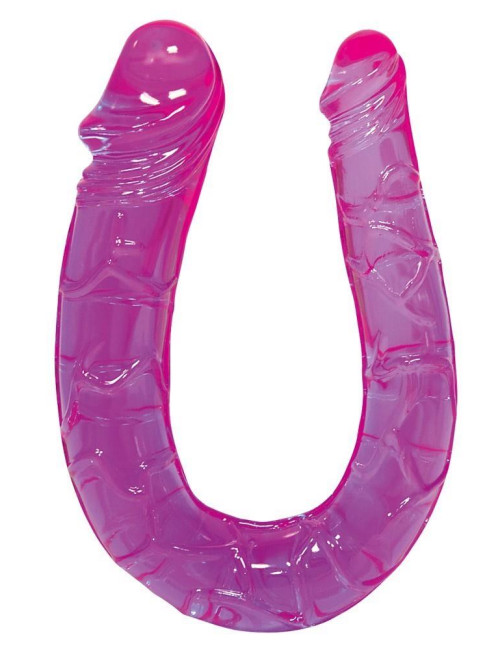 Sex Talent Double Dong – Podwójne Dildo Zabawki PVC, Dla Par, 29 cm, Kolor Fioletowy