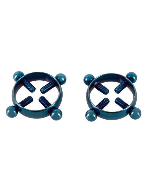 Bad Kitty Biżuteria do Sutków Nipple Jewellery Black