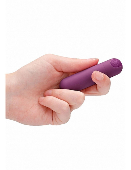 10 Speed Rechargeable Bullet - Purple