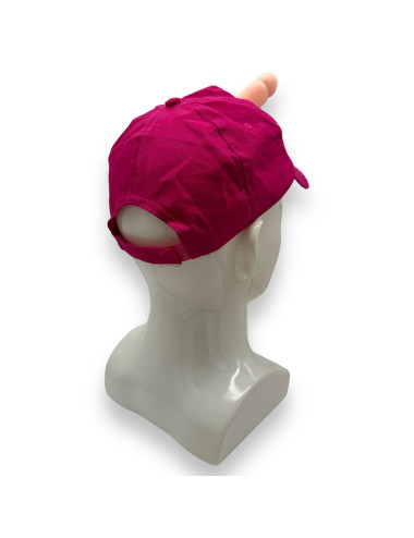 Kinky Pleasure - DS002 - Cap With Penis - Pink - One Size