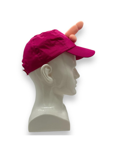 Kinky Pleasure - DS002 - Cap With Penis - Pink - One Size