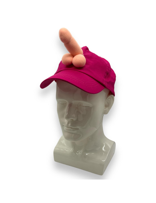Kinky Pleasure Czapka z Penisem Różowa One Size