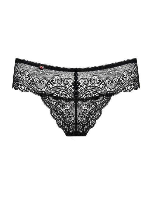 Obsessive Miamor Czarne Stringi L/XL