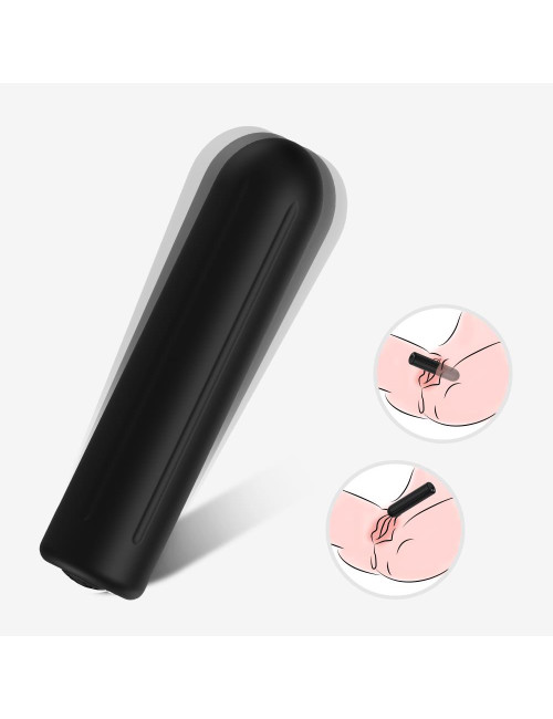 B - Series Joy Rock Black Mini Wibrator