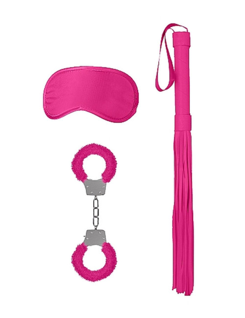 Ouch! Introductory Bondage Kit 1 - Różowy Zestaw BDSM