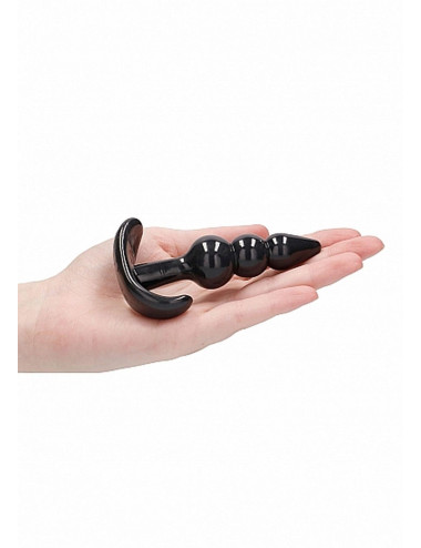 NO. 80 - 4-Piece Butt Plug Set - Black