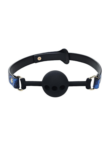 Florence Collection - Silicone Ball Gag - Blue