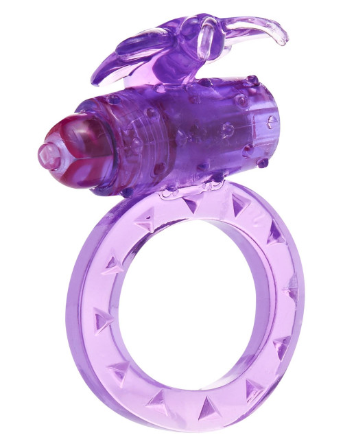 ToyJoy Flutter Purpurowy Pierścień Wibracyjny