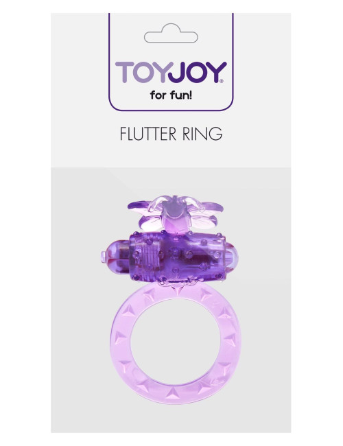 ToyJoy Flutter Purpurowy Pierścień Wibracyjny